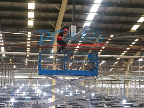 為什么高大型廠房更適合安裝大型工業(yè)吊扇？瑞泰風(fēng)環(huán)?？照{(diào),冷風(fēng)機(jī)