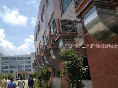 環(huán)?？照{(diào),水冷空調(diào),冷風(fēng)機(jī),五金廠降溫用哪個(gè)設(shè)備好？