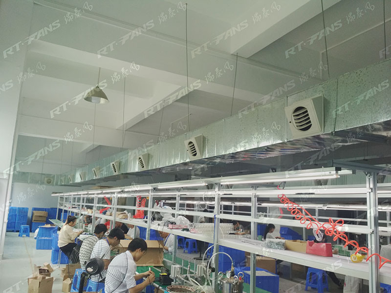 高溫襲來，惠州車間降溫怎么少得了瑞泰風工業(yè)環(huán)?？照{(diào)