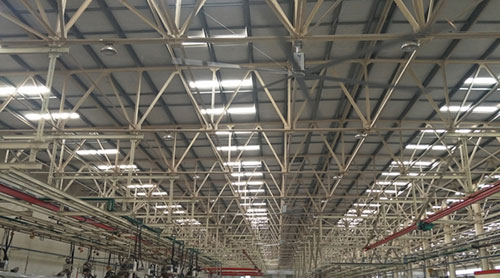 制衣廠如何降溫，瑞泰風(fēng)來給你解答